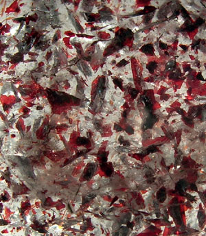 strawberry quartz and lepidocrosite