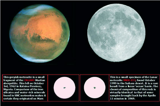 planetary meteorites