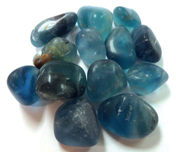 blue fluorite tumblestones